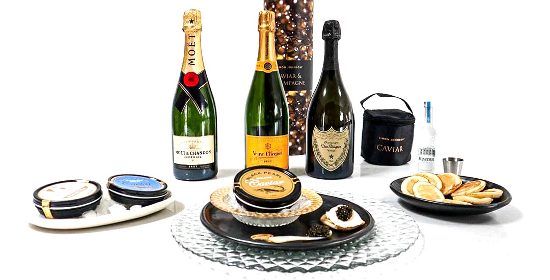 Champagne e caviar